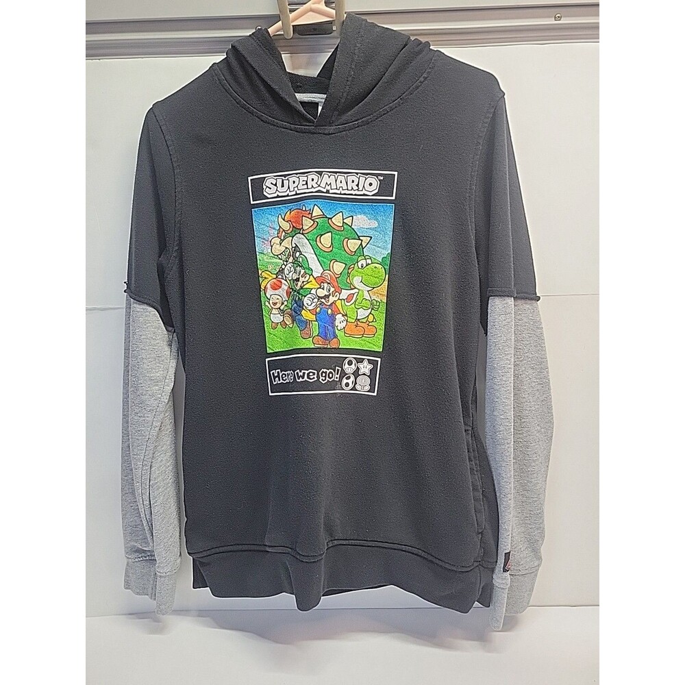 Super Mario Brothers Castle of Koopa Kids T Shirt Size XL (18)